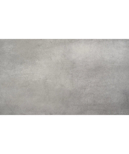 Rectangular gray tile with a subtle texture on a white background