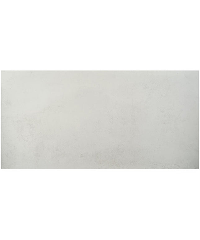 Rectangular gray tile with a subtle texture on a white background