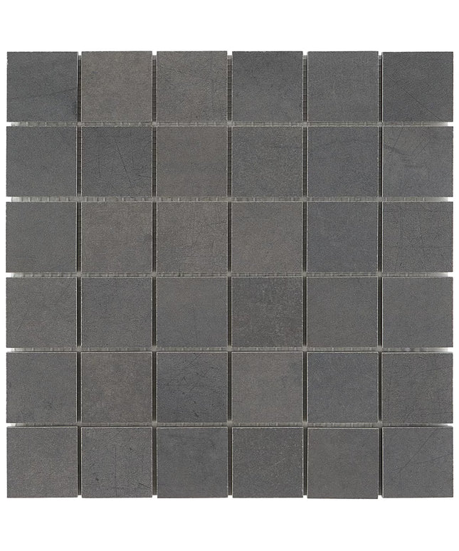 Gray square tiles arranged in a grid pattern