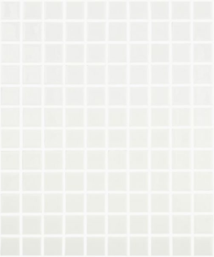 anti slip squares glass mosaic 1x1 Anti Slip blanco