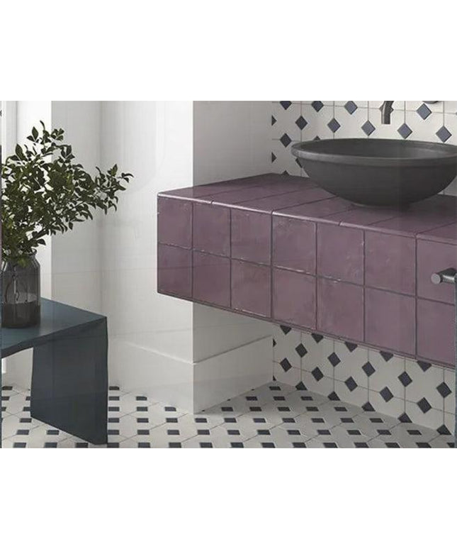 Kasbah Star Porcelain Tile Matte 6.5X6.5