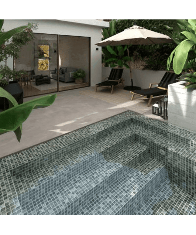 nature bright squares glass mosaic tile 