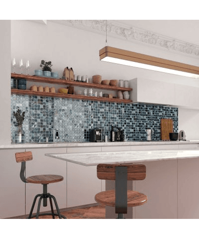 nature bright squares glass mosaic tile 