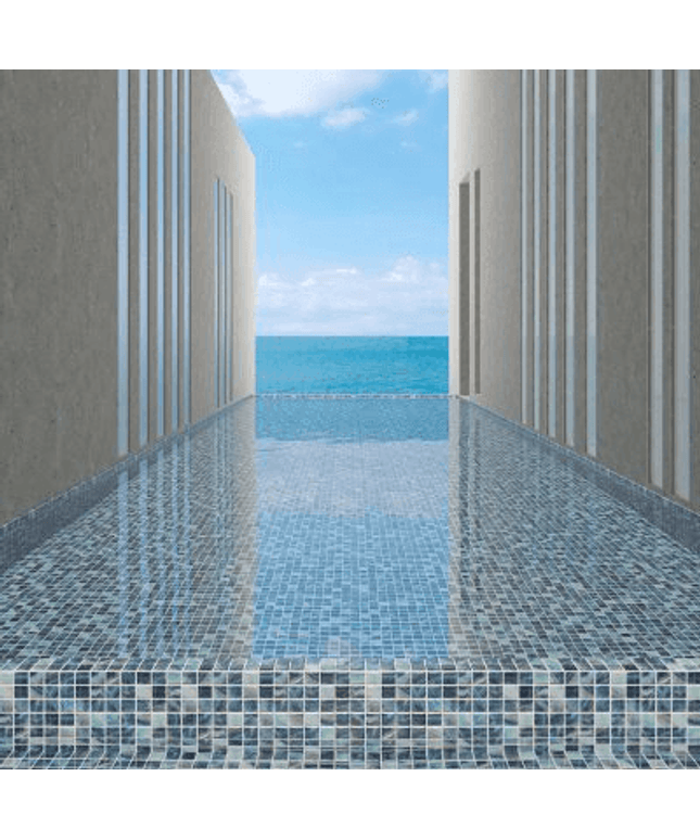 nature bright squares glass mosaic tile 