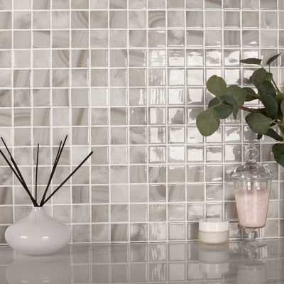 nature bright squares glass mosaic tile 