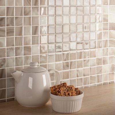 nature bright squares glass mosaic tile 