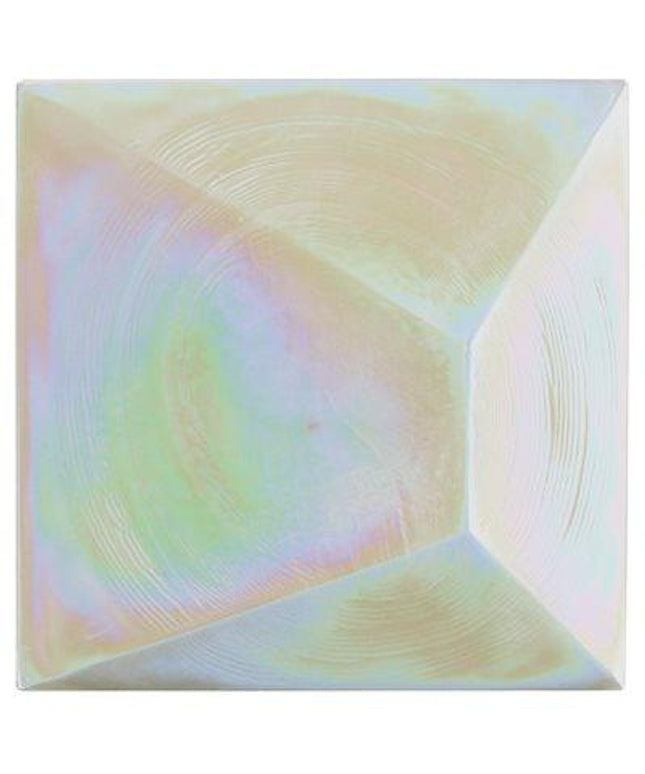 white 6x6 glass tiles