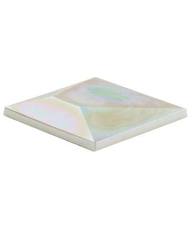 white 6x6 glass wall tiles