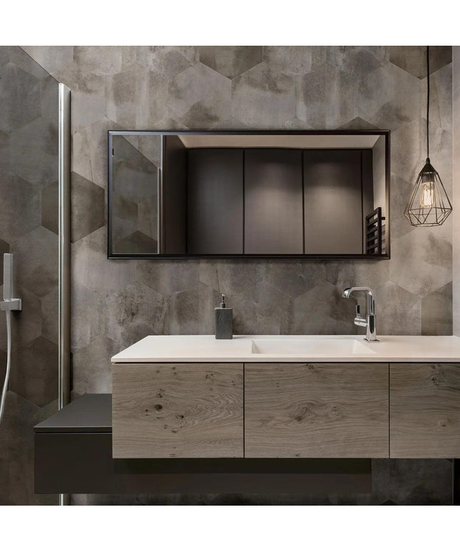 brown-14x16-hexagon-porcelain-tile-wall