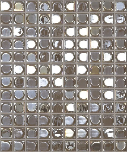 aura squares glass mosaic 1x1 