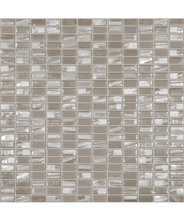 bijou brick glass mosaic 0 5x1 bijou white