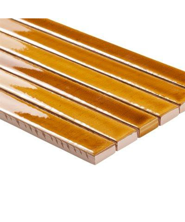 mustard 5x18 3D tile