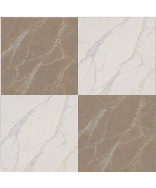 Leona Look Checkerboard Porcelain Tile 24x24