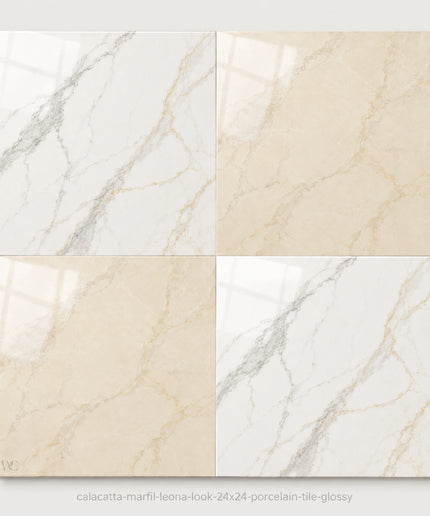 Leona Look Checkerboard Porcelain Tile 24x24