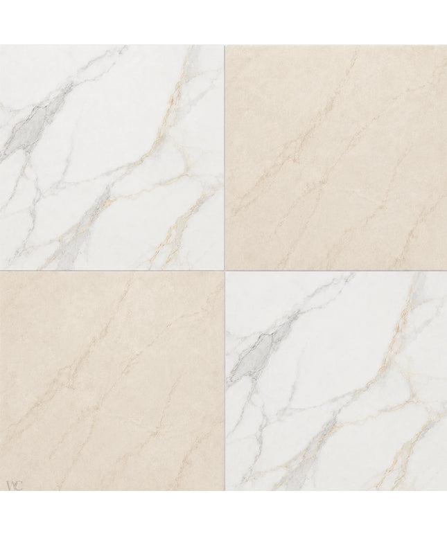 Leona Look Checkerboard Porcelain Tile 24x24