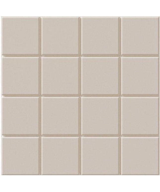 raster porcelain tile grids matte 6x6 Off White Grid