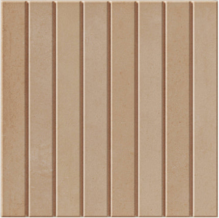 raster porcelain tile fine lines matte 6x6 Ash Fine Lines