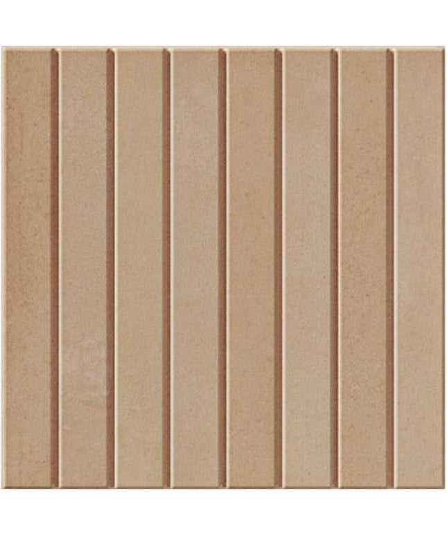 raster porcelain tile fine lines matte 6x6 Ash Fine Lines