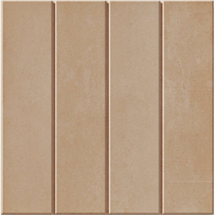 raster porcelain tile lines matte 6x6 Ash Lines