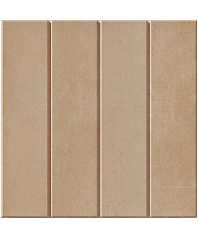 raster porcelain tile lines matte 6x6 Ash Lines