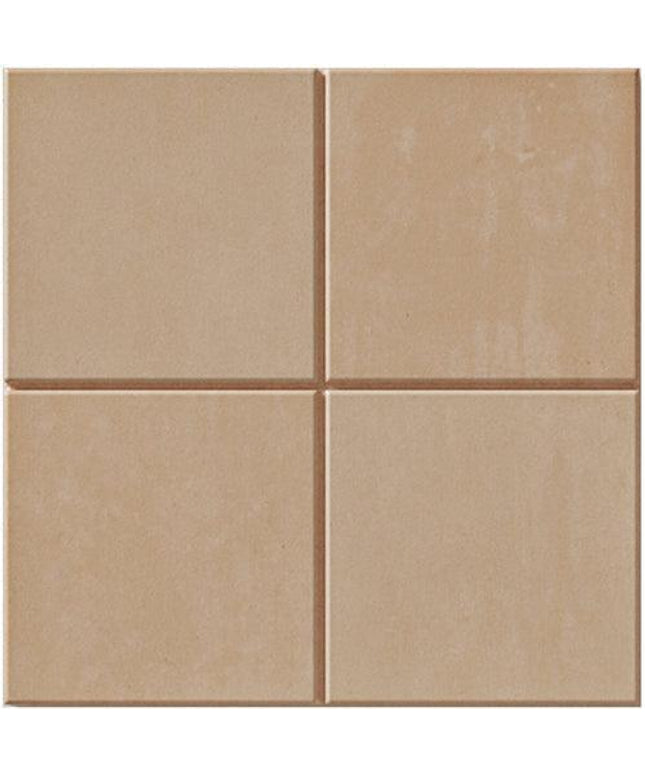 raster porcelain tile squares matte 6x6 Clay