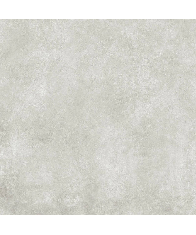 matte light gray porcelain tile with subtle textured finish for floor or wall decor