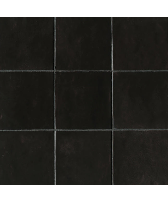 cloe 5x5 square tile black