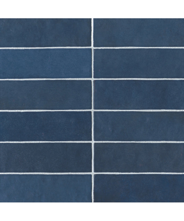 cloe ceramic subway tiles 2x8 blue