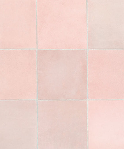 cloe 5x5 square tile pink