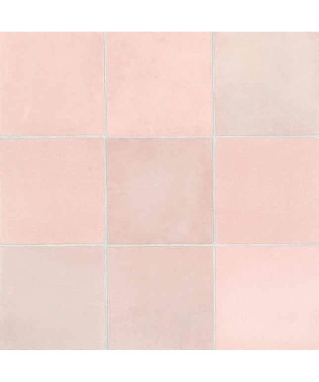 cloe 5x5 square tile pink