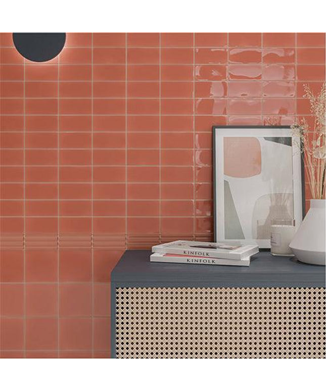 fayenza ceramic tile gloss 2 5x5 Deep White
