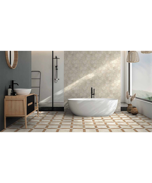 Cotto Fresco Porcelain Tile 2.5x2.5 10x10