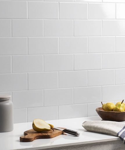 cotton white 4x8 subway tiles