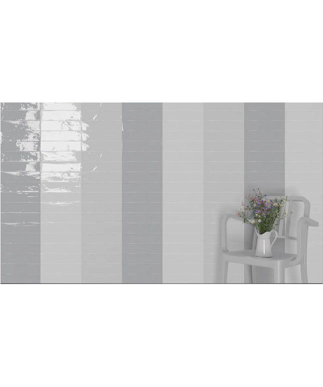 crafted ceramic tile glossy 3x12 