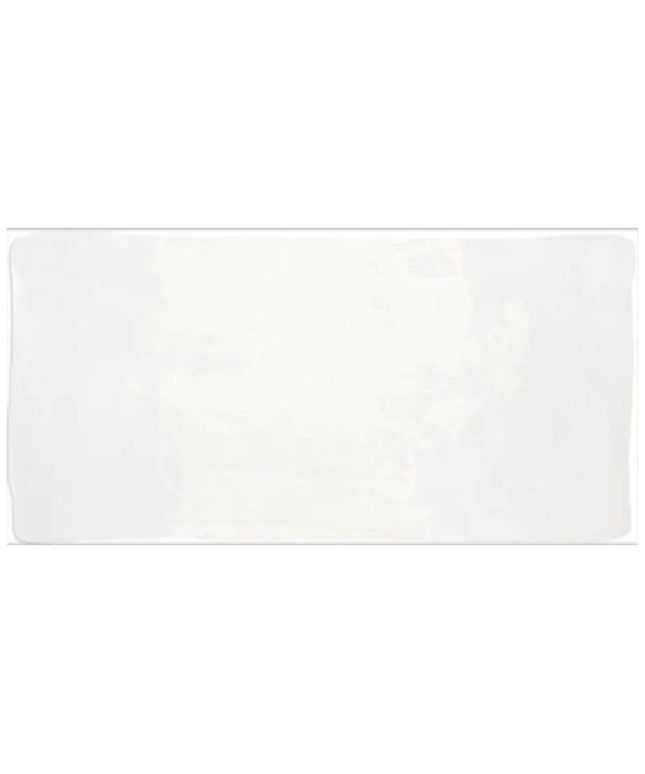 white crafted 3x6 tile
