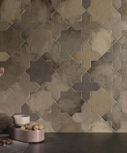 Amalfi Star Porcelain Tile 7x7