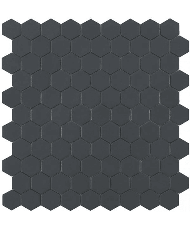 nordic hexagon glass mosaic 1 4x1 4 
