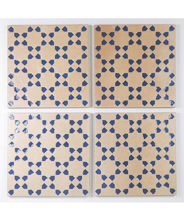 bejmat decor biscuit tile 6x6 Azure