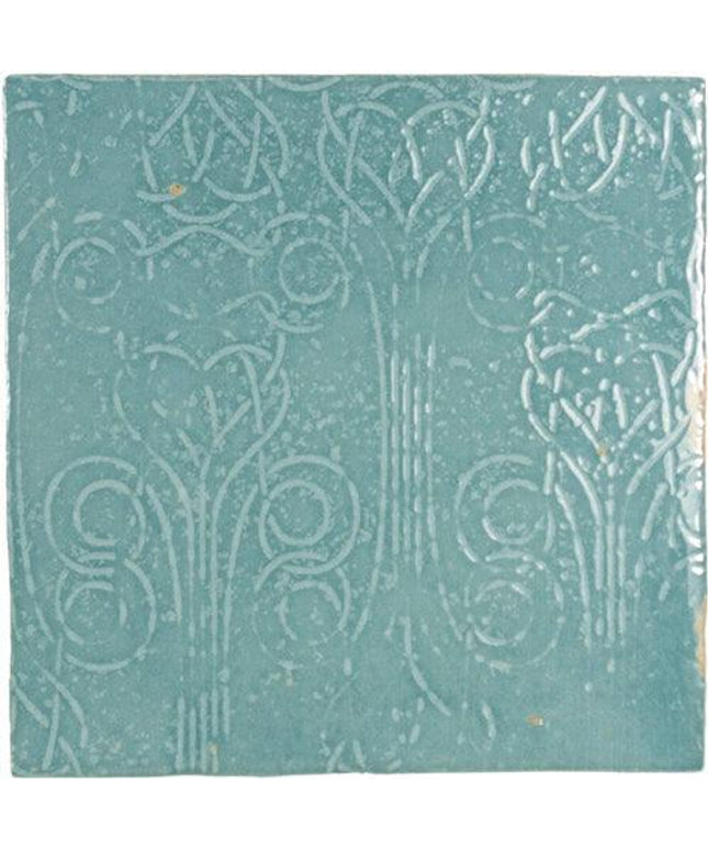 mestizaje decor ceramic tile gloss 5x5 Mestizaje Decor White