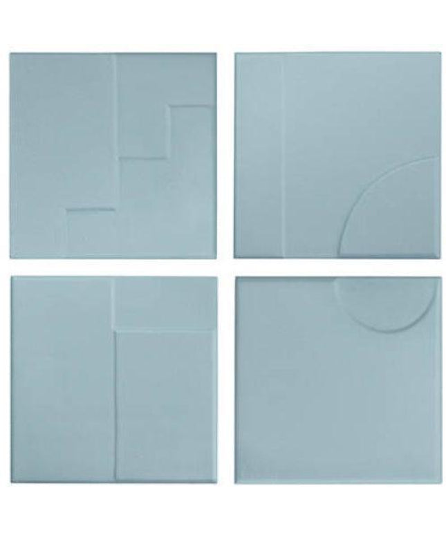 casbah decor mix teramic tile matte 5x5 Décor Indigo