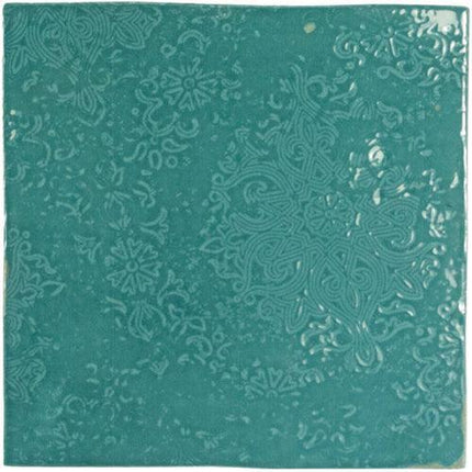 mestizaje decor ceramic tile gloss 5x5 Mestizaje Decor Graphite