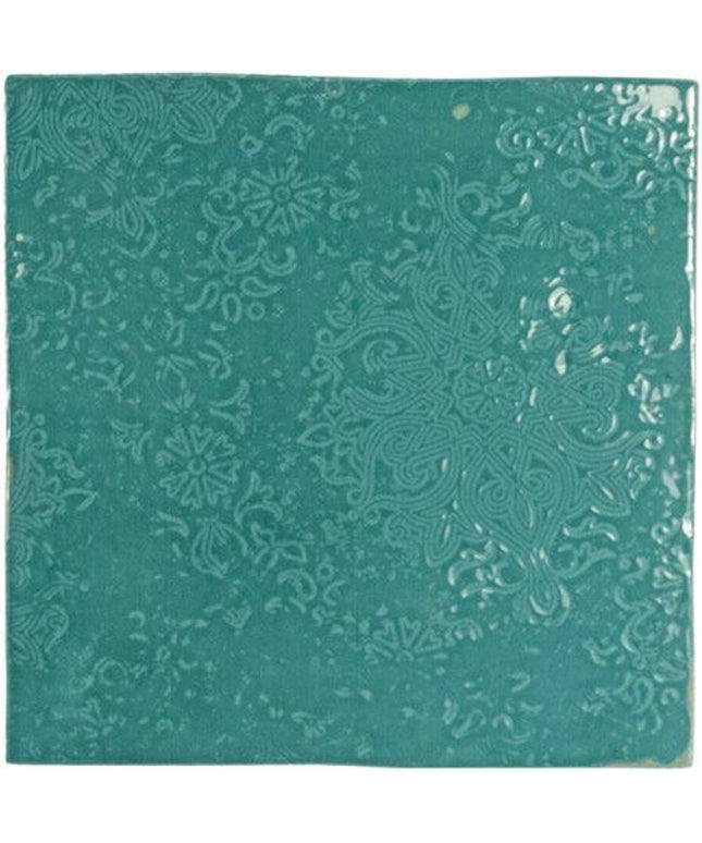 mestizaje decor ceramic tile gloss 5x5 Mestizaje Decor Graphite