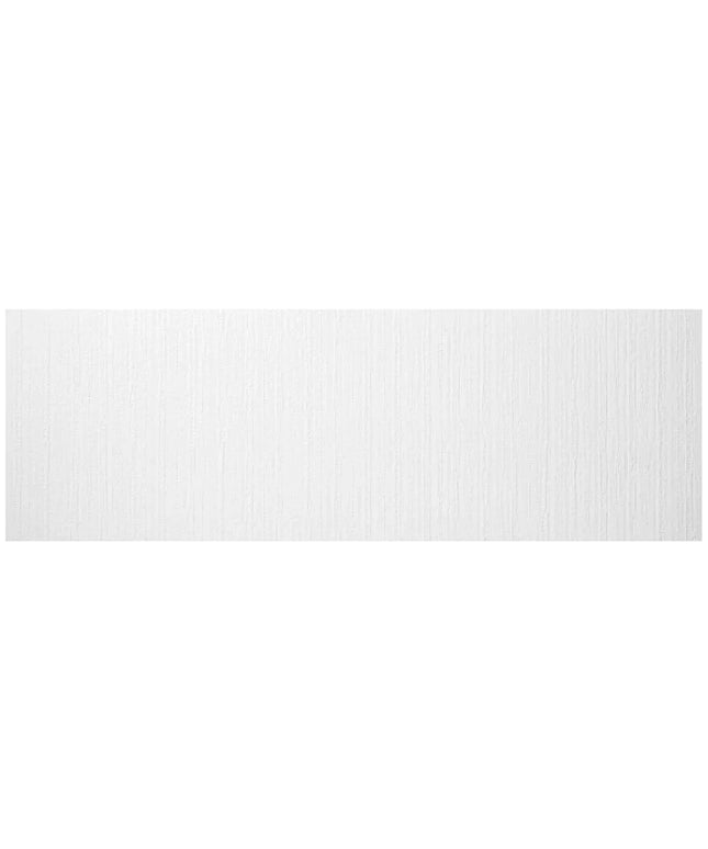 White rectangular tile with subtle texture on a white background