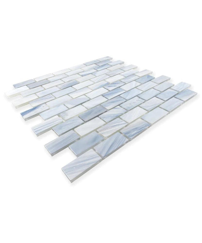 drifting mist satin offset tile 1x2