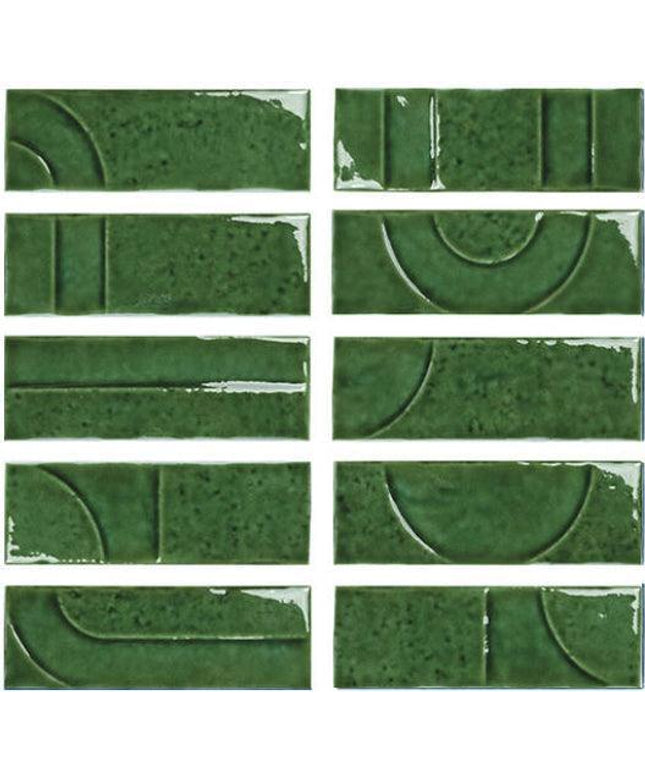 hammer decor subway tile gloss 2x6 Decor Grape