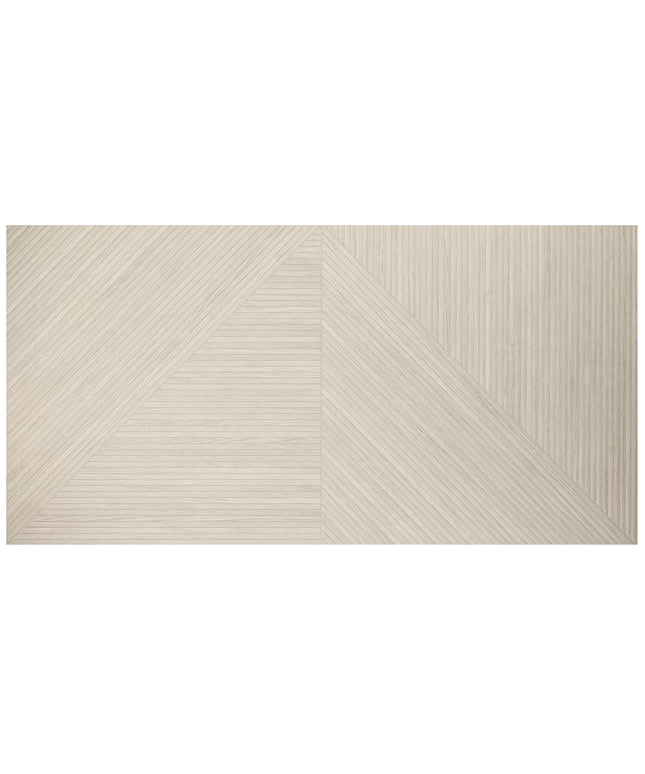 Beige textured rectangular tile with a subtle pattern on a white background