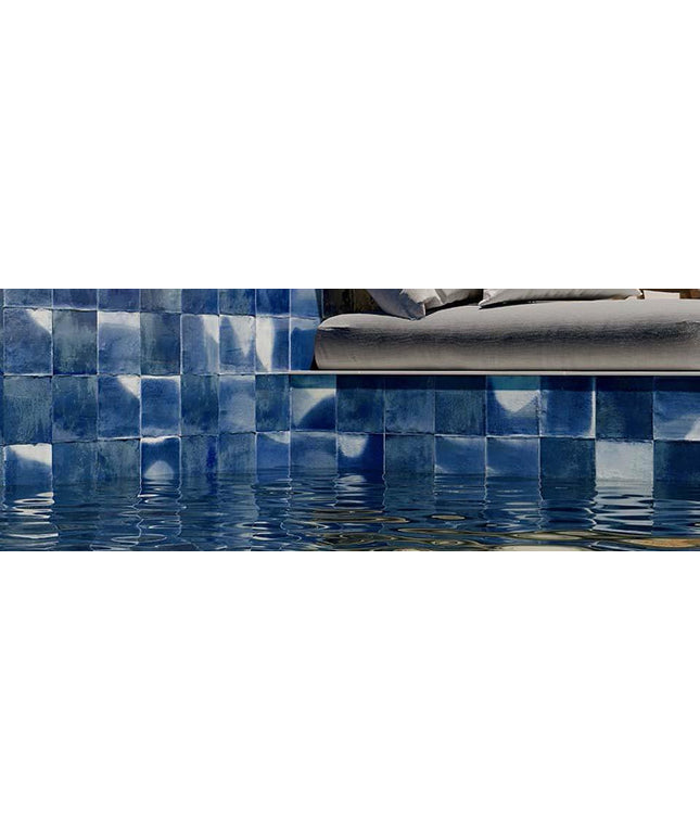 pool tile aqua blue 6x6 glossy