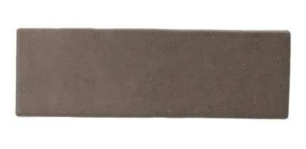 Rectangular matte brown ceramic tile for kitchen backsplash or bathroom accent