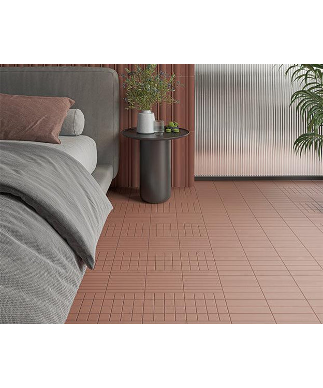 raster porcelain tile fine lines matte 6x6 Basalt Fine Lines