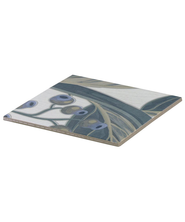 Angela Harris Florista Mural Porcelain Tiles 8x8